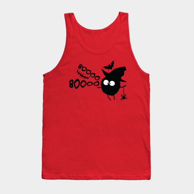 BOO Halloween monster Tank Top by CindyS